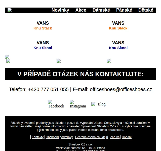 Office Shoes: Nové VANS Knu Stack a Knu Skool – červenec 2026 | Nuslet.cz