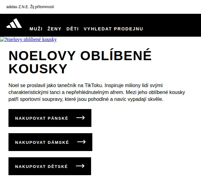 adidas Sportswear: Nová kolekce Z.N.E. – červen 2026 | Nuslet.cz