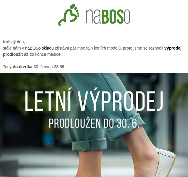 naBOSo: Slevy až 70 % na barefoot boty – červen 2026 | Nuslet.cz