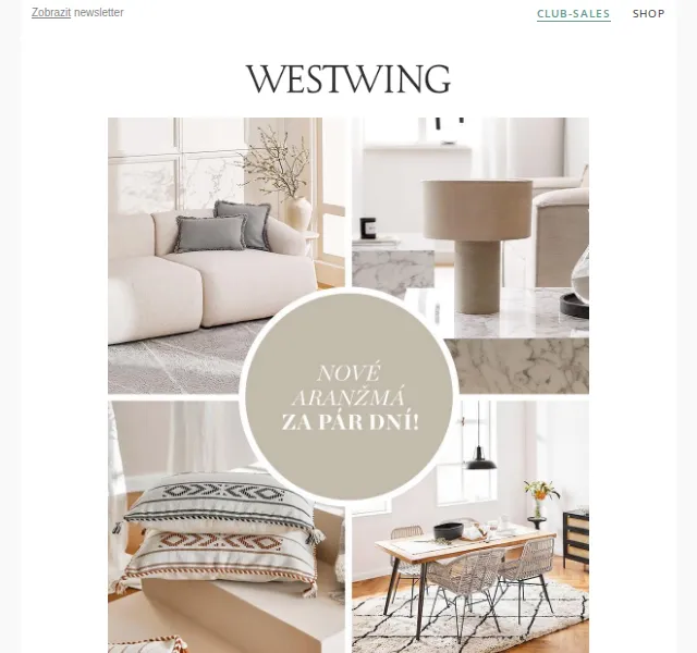 Westwing: Jarní proměna s Westwing Collection – červen 2026 | Nuslet.cz