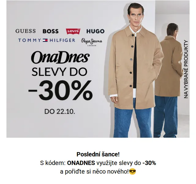 Modivo: Slevy do -30 % na značky Tommy Jeans, Calvin Klein – červenec 2026 | Nuslet.cz