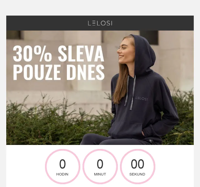 LELOSI: 30% sleva na teplákové soupravy a fluffy bundy – červen 2026 | Nuslet.cz