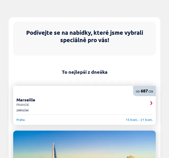 eSky: Letenky do Marseille od 687 Kč, Londýn od 808 Kč – červen 2026 | Nuslet.cz