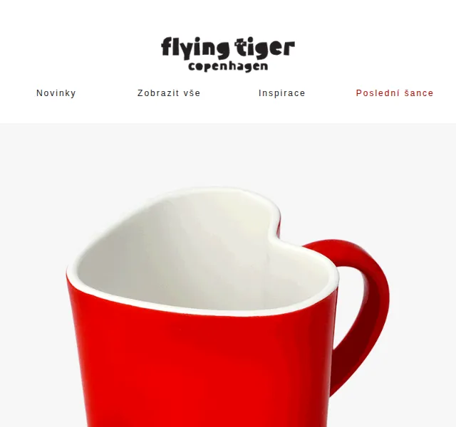 Flying Tiger Copenhagen: Valentýnské hrnky – červenec 2026 | Nuslet.cz