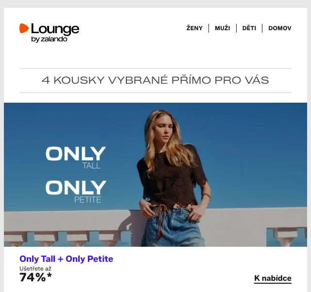 Lounge by Zalando: ONLY, Replay, DKNY až -77 % | květen 2026