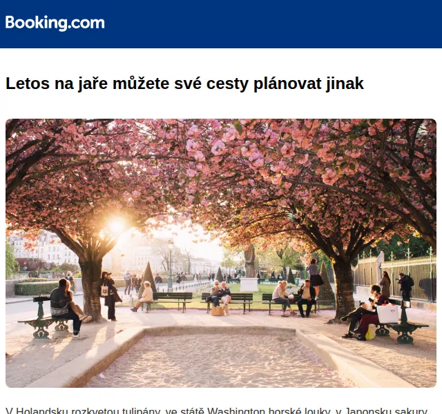Booking.com: Sleva 15 % na pobyty – červen 2026 | Nuslet.cz