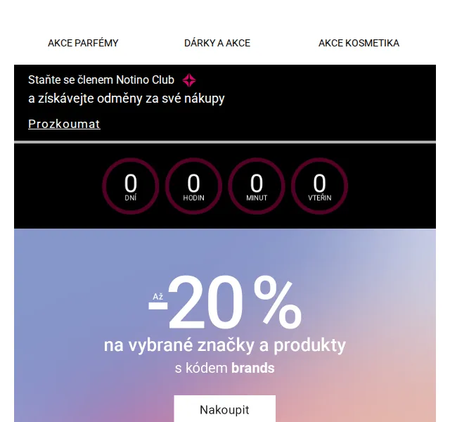 Notino: až 20% sleva na parfémy a kosmetiku – červenec 2026 | Nuslet.cz