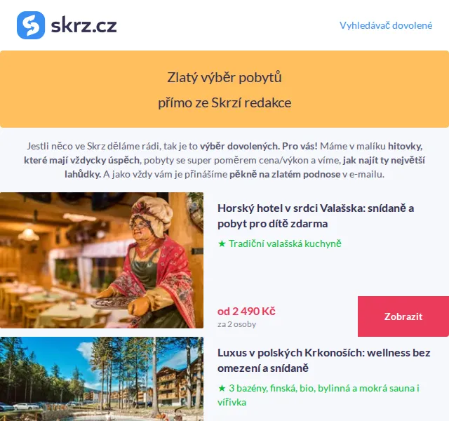 Vánoce na Skrz: tipy redakce – Valašsko, hory a wellness – červen 2026 | Nuslet.cz