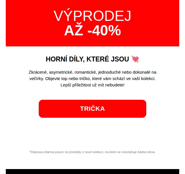 Stradivarius: Výprodej topů a triček až -40 % – červen 2026 | Nuslet.cz