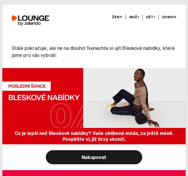 Lounge by Zalando: 15% sleva na adidas Originals a další – červen 2026 | Nuslet.cz
