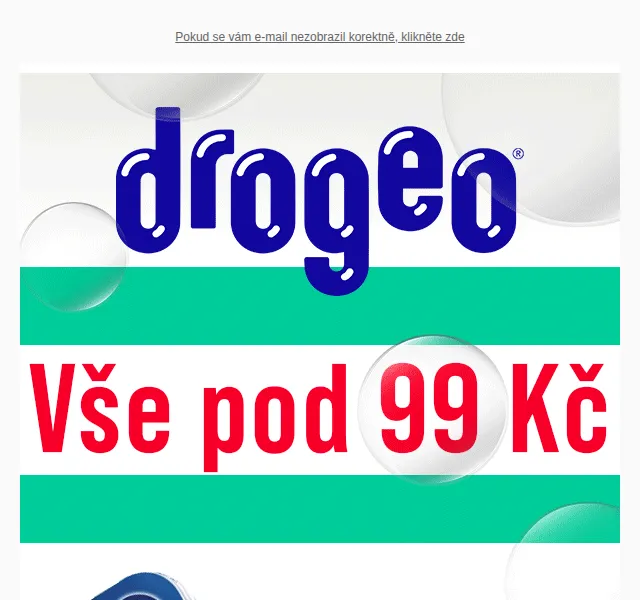 Drogeo: Vše pod 99 Kč – červen 2026 | Nuslet.cz