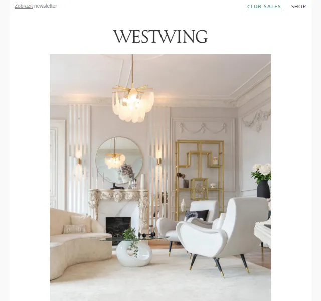 Westwing: Inspirace pařížským luxusem – červen 2026 | Nuslet.cz