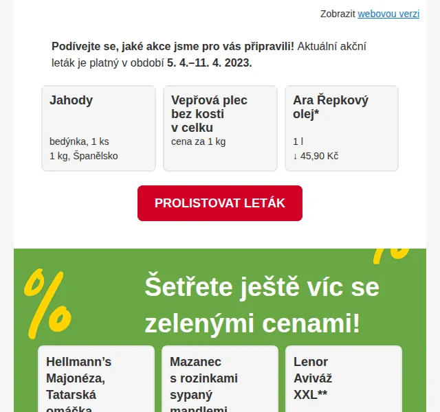 Billa: Akční leták se slevou až 64 % – červen 2026 | Nuslet.cz