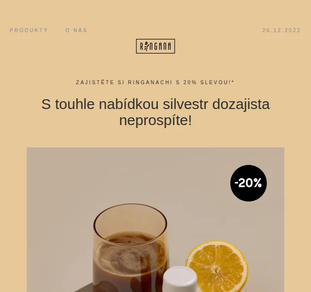RINGANA: RINGANAchi s 20% slevou + tipy na zimní depresi – prosinec 2022 | Nuslet.cz