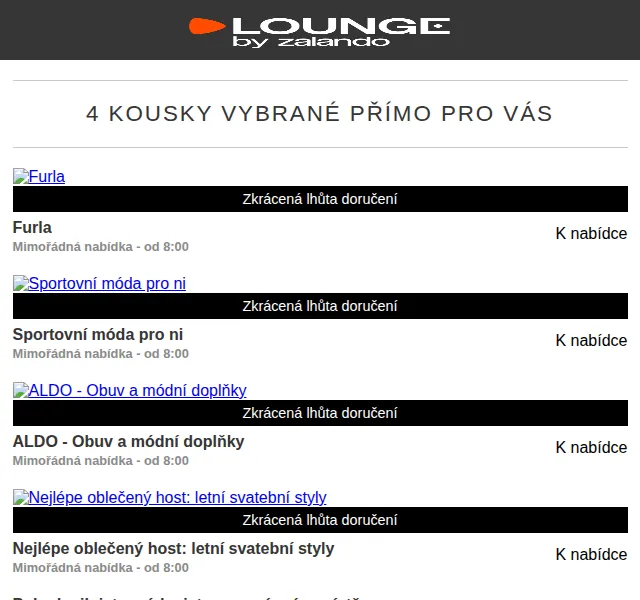 Lounge by Zalando: Furla, ALDO & Vila se slevou až 75 % – červen 2026 | Nuslet.cz