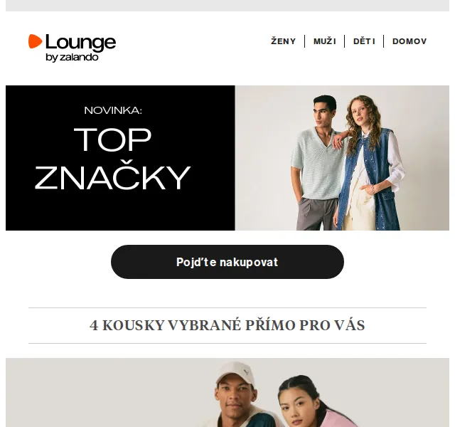 Lounge by Zalando: Puma, Pepe Jeans & Crocs až -78 % – duben 2026