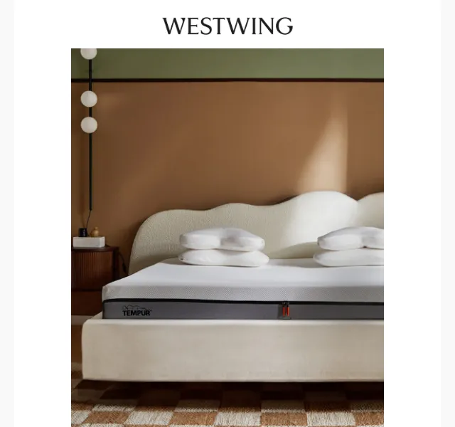 Westwing: Tempur matrace až -30 % | duben 2026 | Nuslet