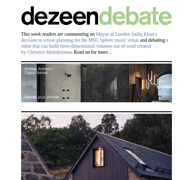 Dezeen Daily: kontroverzní architektura – červenec 2026 | Nuslet.cz