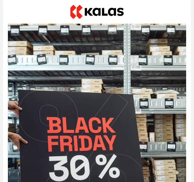 KALAS Sportswear: Black Friday slevy až 30 % – červenec 2026 | Nuslet.cz