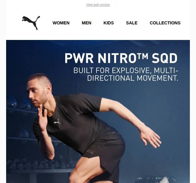 PUMA: Nová kolekce PWR Nitro SQD Training Shoes – červenec 2026 | Nuslet.cz