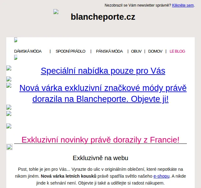 Blancheporte: letní novinky – červen 2026 | Nuslet.cz