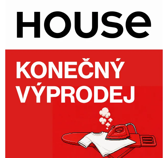 HOUSE: Výprodej módy – srpen 2026 | Nuslet.cz
