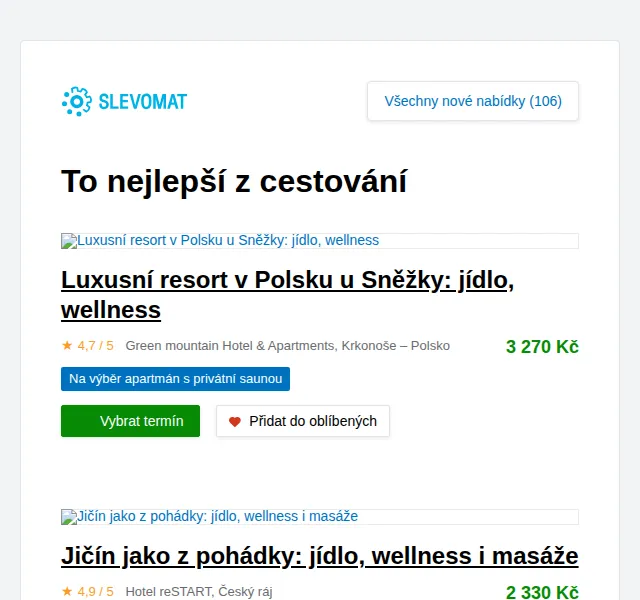 Slevomat: Jičín jako z pohádky – wellness, masáže a jídlo – červen 2026 | Nuslet.cz