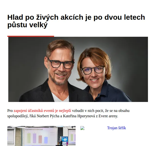 Marketing & Media: MAM newsletter s eventy – červen 2026 | Nuslet.cz