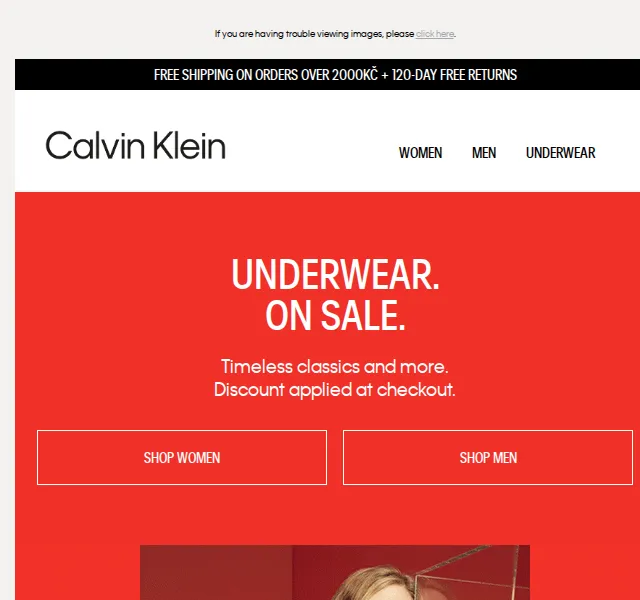 Calvin Klein: Underwear On Sale až 50 % – červen 2026 | Nuslet.cz