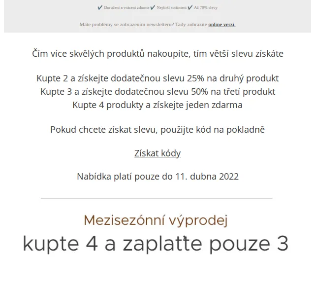 Beliani.cz: Kupte 4 produkty a zaplaťte jen 3 – červen 2026 | Nuslet.cz
