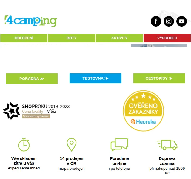 4camping: Letní sandály – červenec 2026 | Nuslet.cz