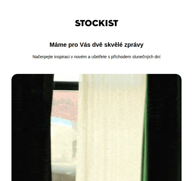 Stockist: 20% sleva na outdoorový nábytek – duben 2026 | Nuslet.cz