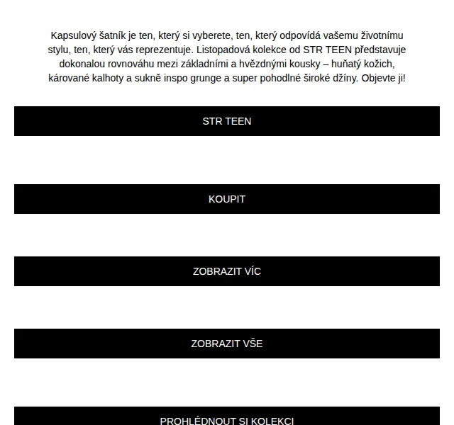 Stradivarius: STR TEEN November Collection – listopad 2026 | Nuslet.cz