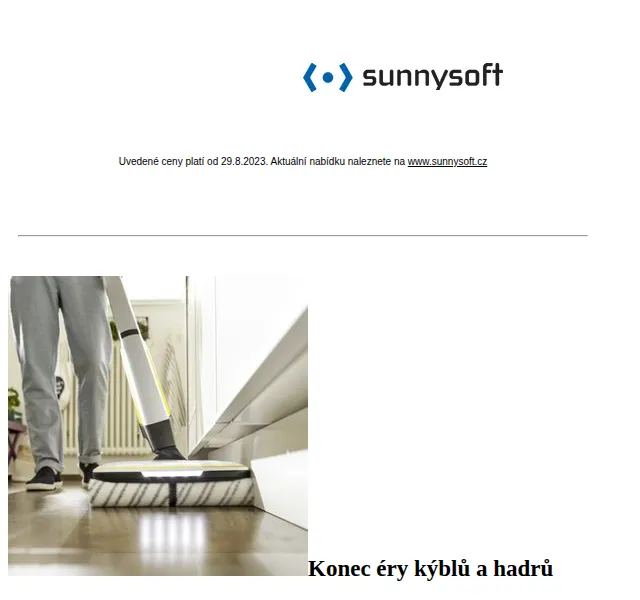 Sunnysoft: Kärcher FC 7, Braun MGK 7920TS – červenec 2026 | Nuslet.cz