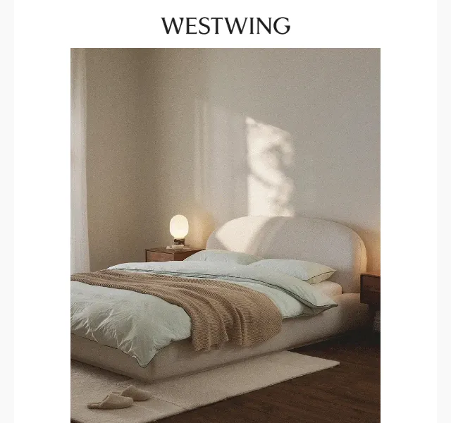 Westwing: ALBA pohovka, Louis Poulsen – duben 2026