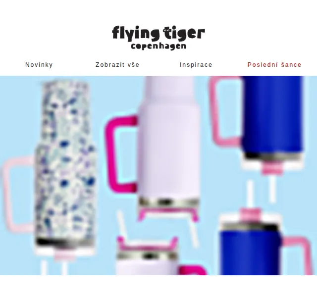 Flying Tiger Copenhagen: obrovské poháry na pití – červenec 2026 | Nuslet.cz