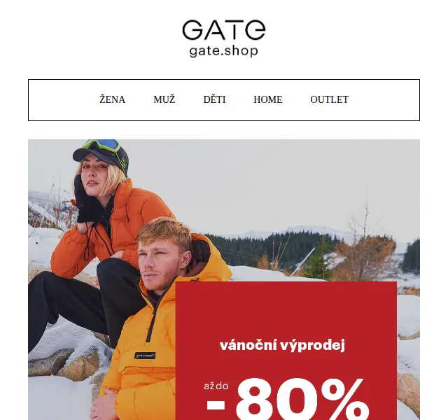 Gate.shop: Velký vánoční výprodej – červen 2026 | Nuslet.cz