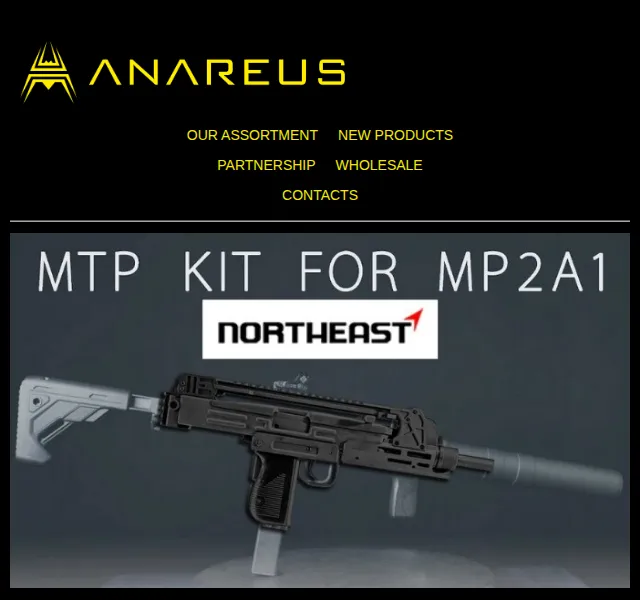 ANAREUS: Northeast MP2A1/UZI airsoft replica – červen 2026 | Nuslet.cz