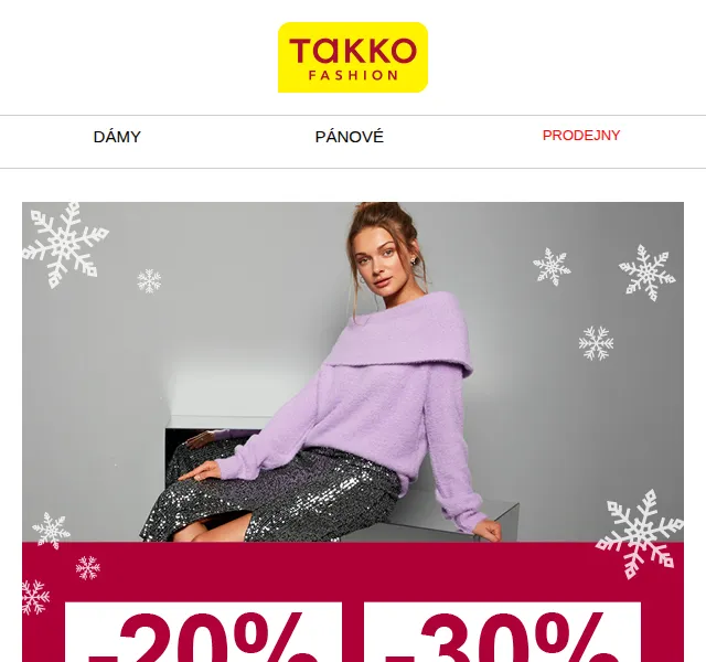 Takko Fashion: Sleva až 30 % – červen 2026 | Nuslet.cz