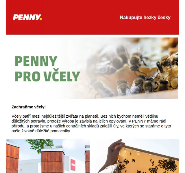 Penny: podpora včel a ochrana přírody – červen 2026 | Nuslet.cz