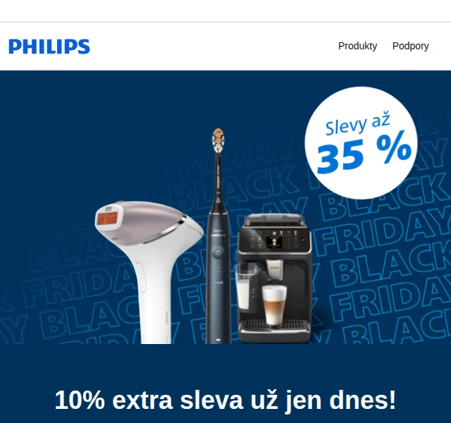 Philips: 10% sleva na vše – listopad 2024 | Nuslet.cz