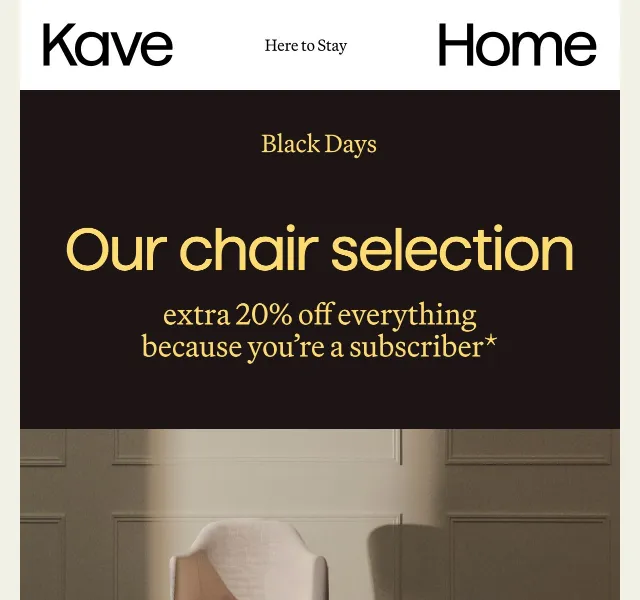 Kave Home Sale: Extra 20% sleva na celý sortiment – červenec 2026 | Nuslet.cz