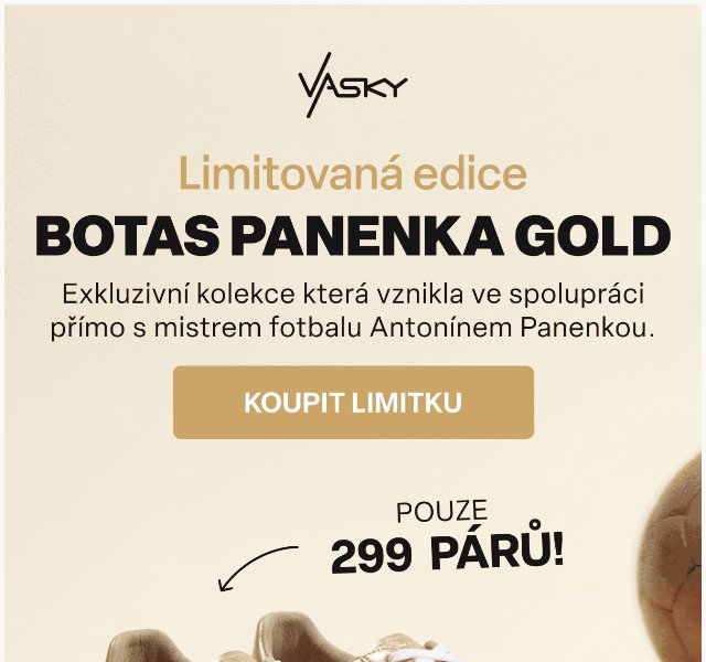 Vasky: Zlatá limitovaná edice – duben 2026 | Nuslet.cz