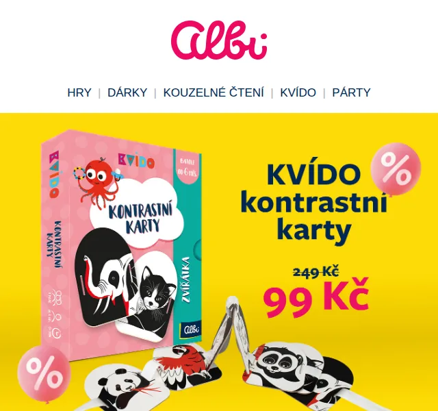 Albi: Březnové akční ceny – výprodej až 72 % | březen 2026 | Nuslet.cz