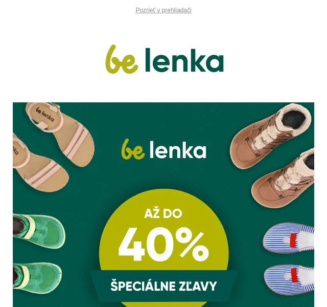 Be Lenka: Slevy až 40 % na barefoot boty – listopad 2022 | Nuslet.cz