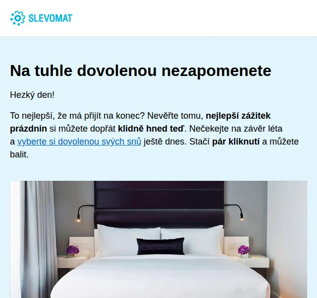 Slevomat: Letní dovolená v Evropě – červen 2026 | Nuslet.cz