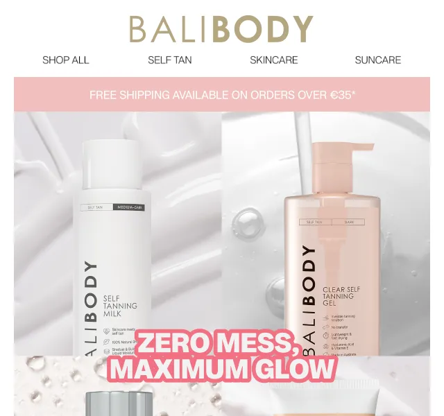 Bali Body: Samoopalovací produkty bez přenosu – červenec 2026 | Nuslet.cz