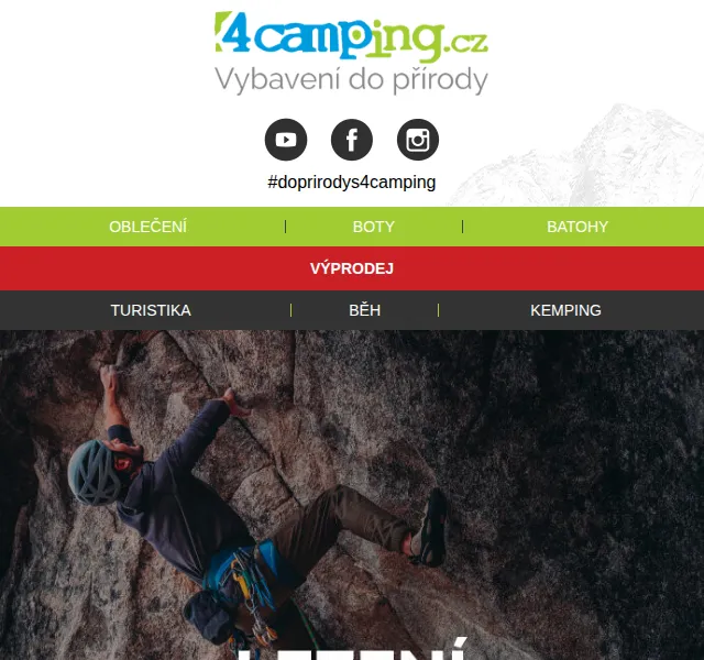 4camping.cz: Lezecký speciál – vše pro lezce, lezkyně i lezčata – červen 2026 | Nuslet.cz