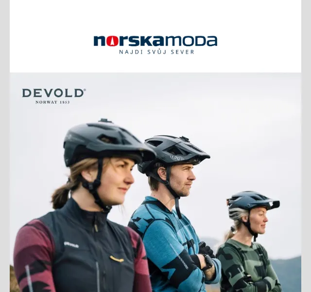 Norskamoda.cz: Cyklistické a outdoor novinky se slevami až 60 % – červen 2026 | Nuslet.cz