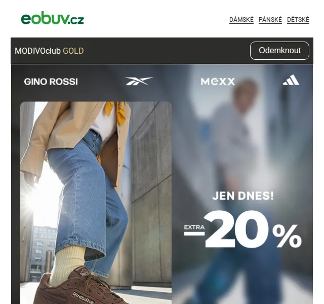 Eobuv.cz: Slevy až -20% na boty a kabelky – duben 2026
